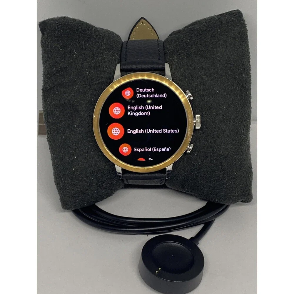 Fossil Gen 4 Authentic Digital Dial Smart Watch Custom Band FTW6016 AB626